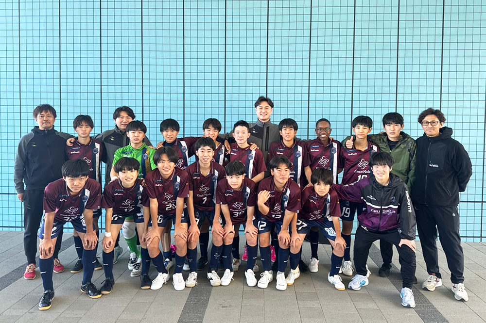 ZOTT WASEDA U15 東京都フットサルU-15リーグ1部昇格決定のお知らせ