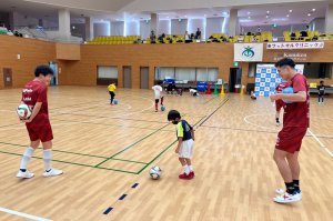 ジュニアフットサルクリニック @カミケンシルクドーム（埼玉県本庄市）