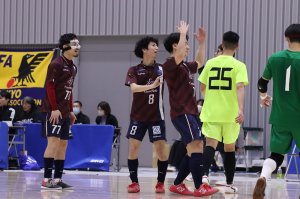 写真ギャラリー更新【JFA第29回全日本フットサル選手権大会 関東大会 1回戦 vs ジンガFC千葉幕張】