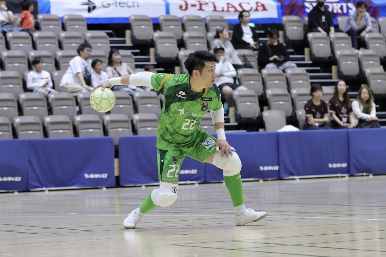 ゾット早稲田フットサルクラブ選手写真：飯田 潤