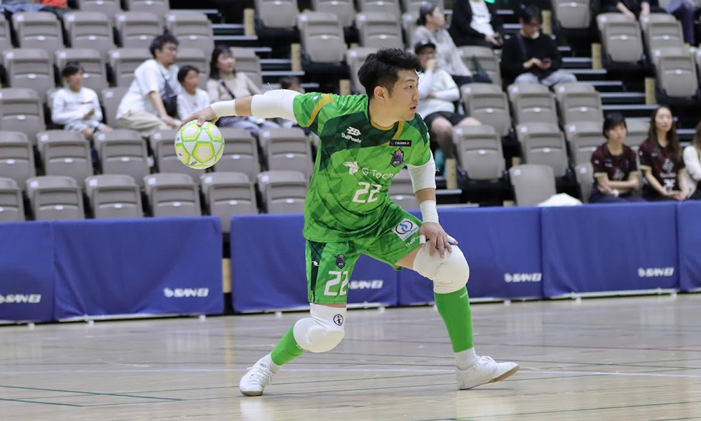 ゾット早稲田フットサルクラブ選手写真：飯田 潤