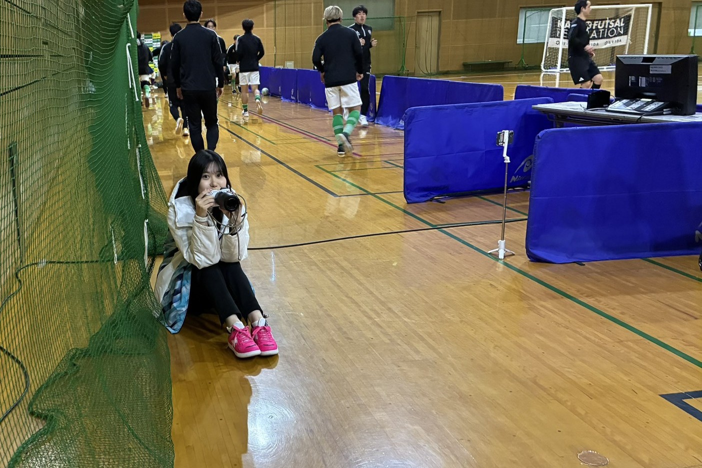 ゾット早稲田フットサルクラブ選手写真：湯浅 千夏